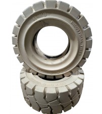 Lốp đặc Mr Solid 16x6-8 màu trắng, không tạo vệt, non-marking-solid-tires